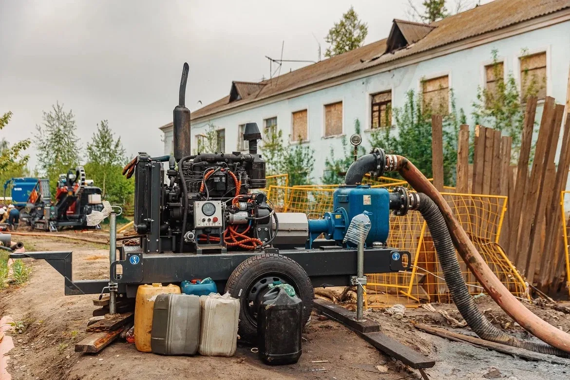 ⚡Сегодня в городе продолжаются масштабные работы по замене главного канализационного коллектора — ва