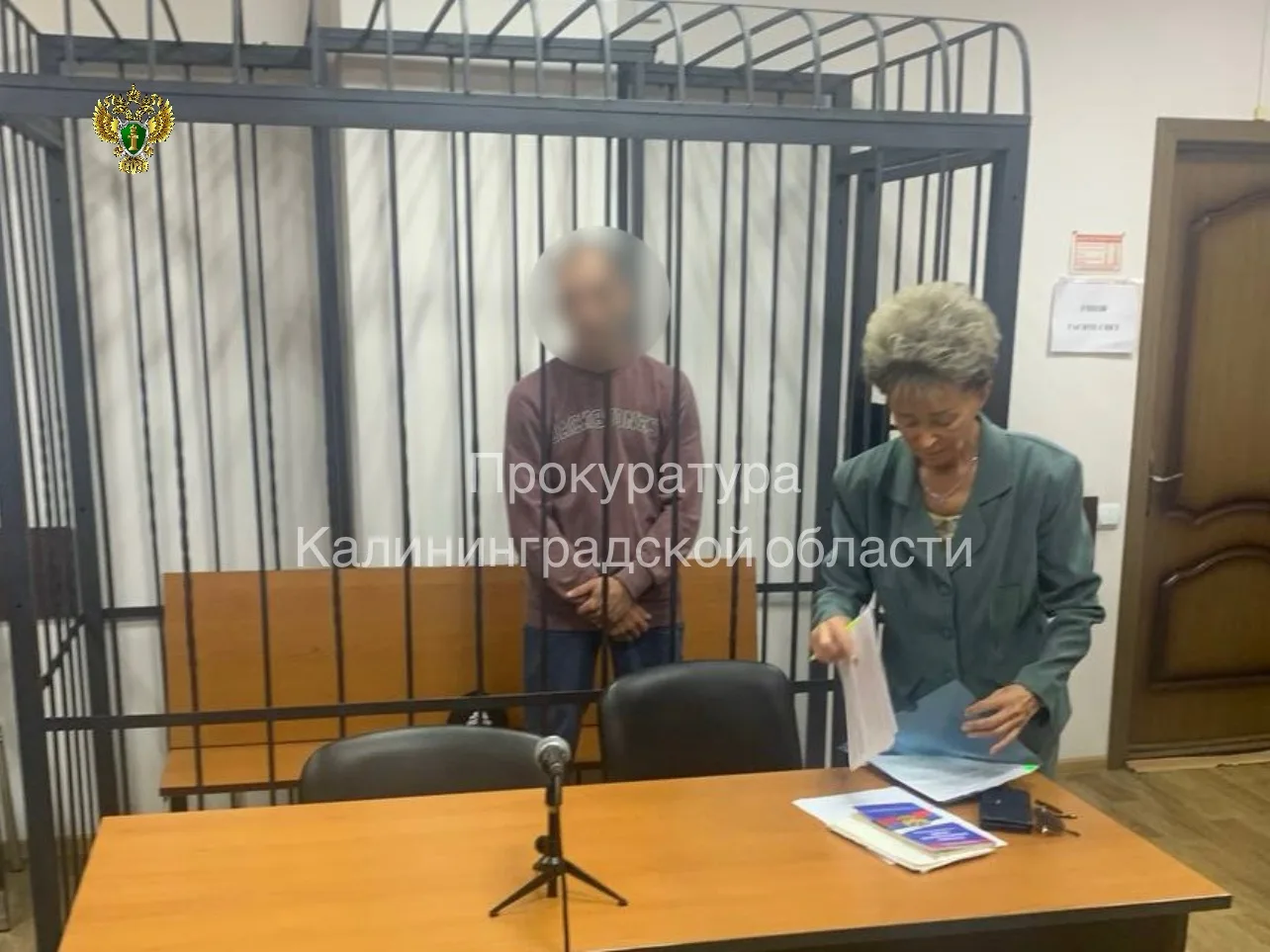 📄С учетом позиции прокуратуры заключен под стражу житель Балтийска, обвиняемый в совершении кражи с