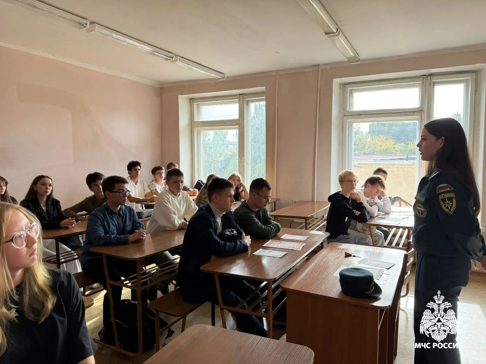 🫡 Молодому поколению напомнили правила пожарной безопасности