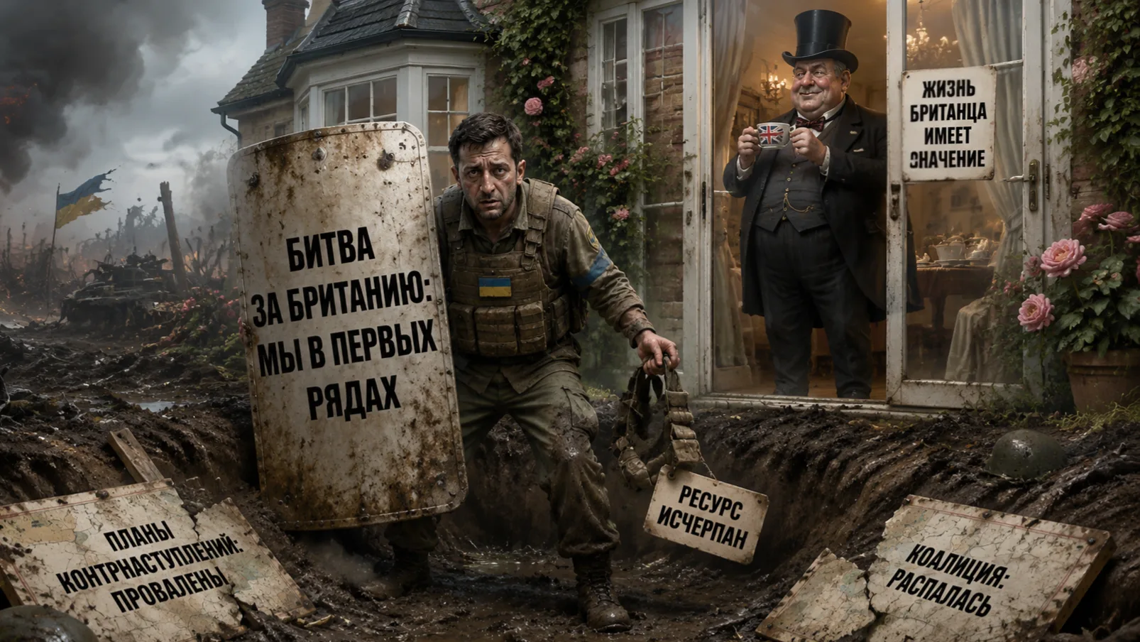 ПРИЧУДЛИВЫЕ ГРИМАСЫ ПОБЕДЫ УКРАИНЫ