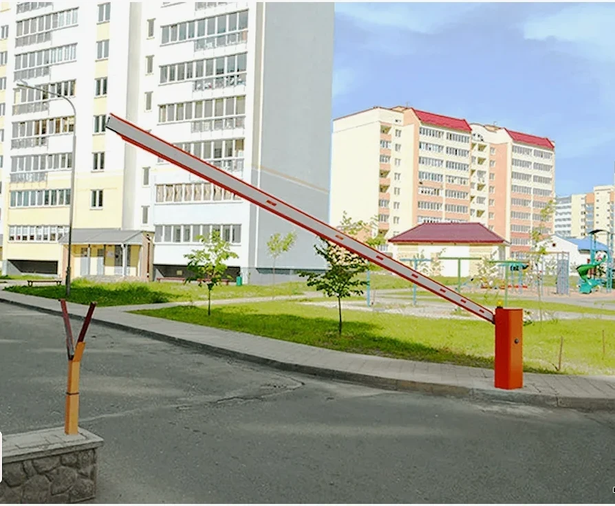 Как организовать установку шлагбаума во дворе? 🚧