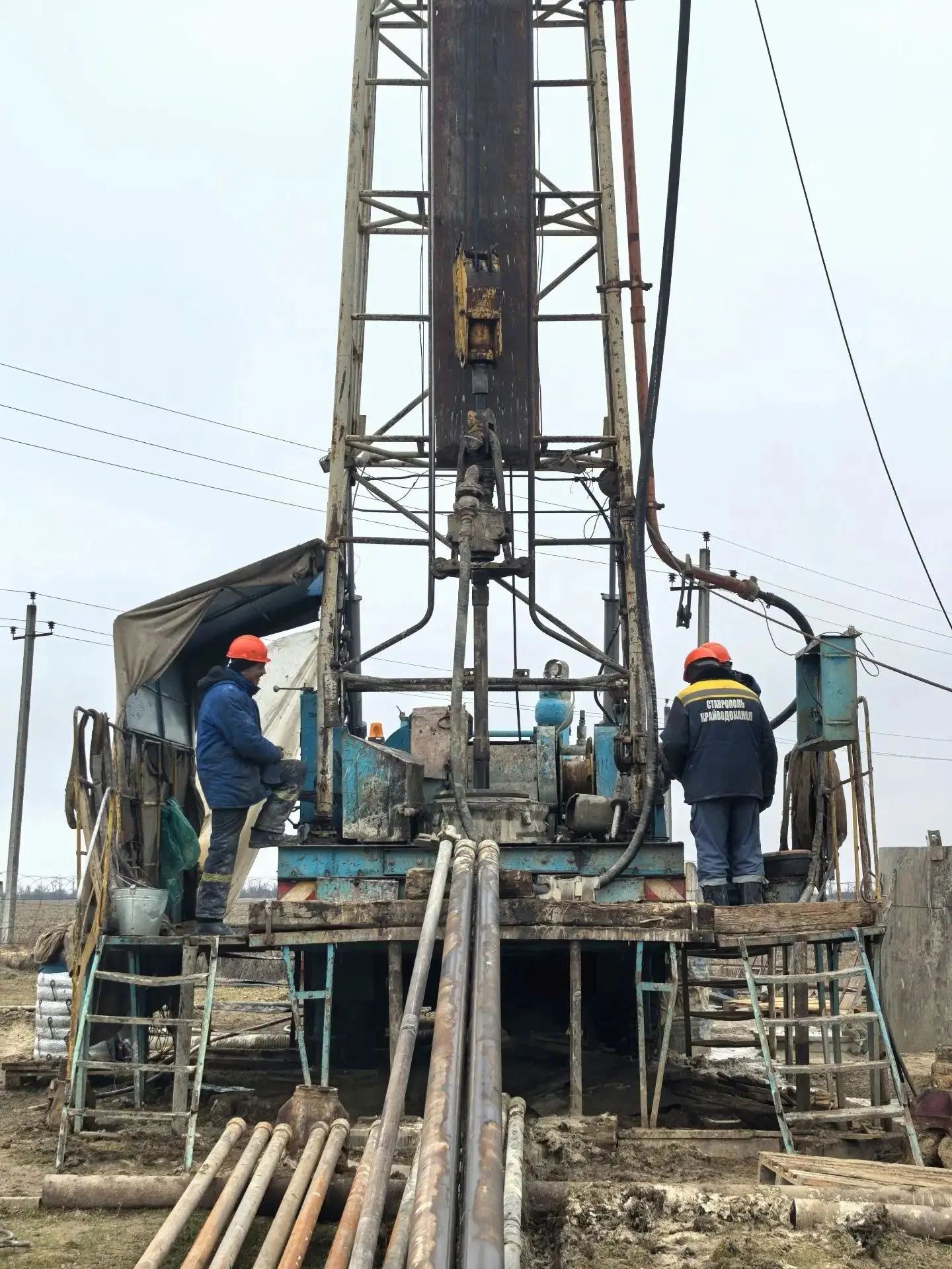 На Малкинском  водозаборе пробурена 42-я артезианская скважина
 
На Малкинском месторождении подземн