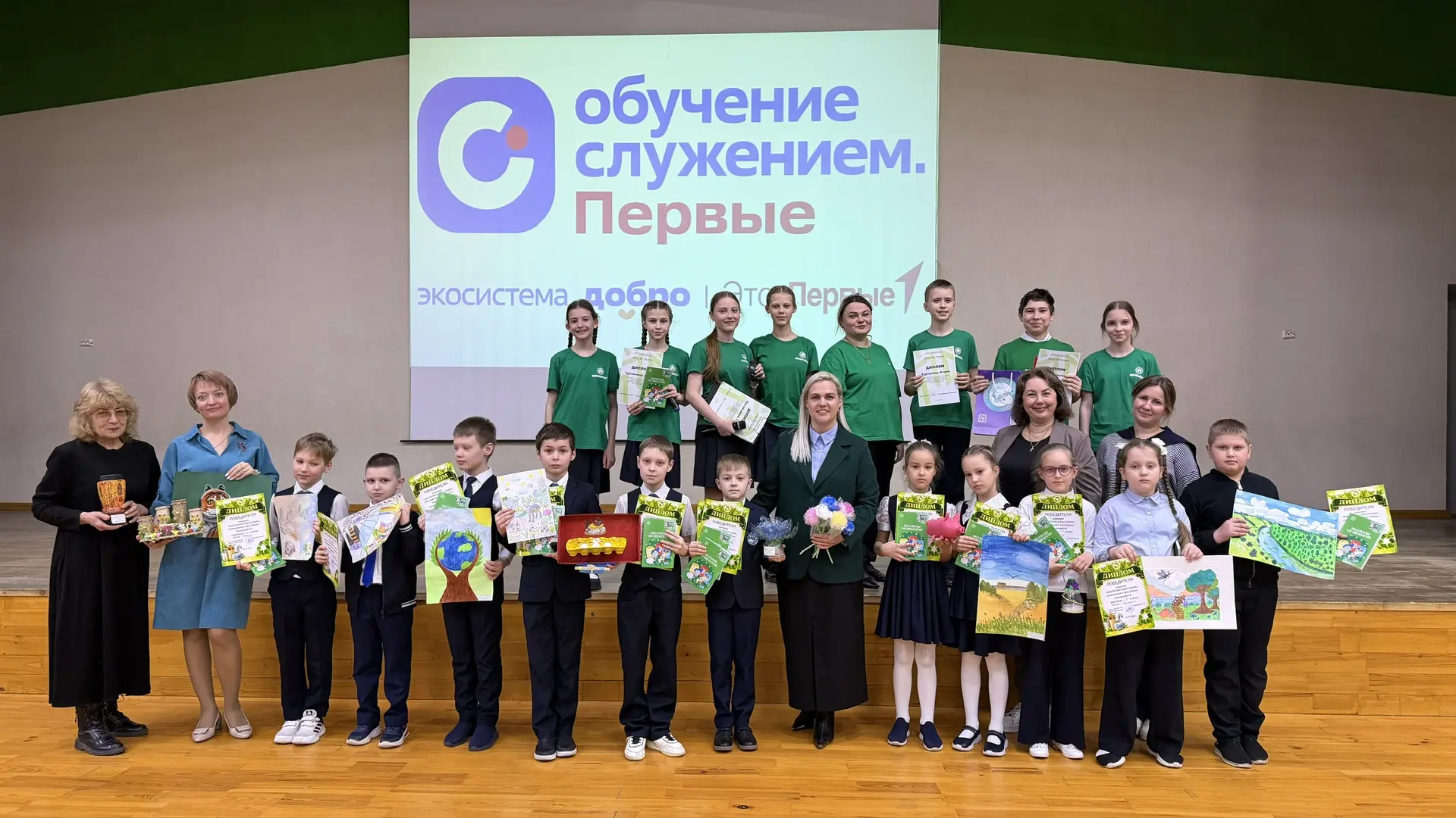 🌟Результаты работы по программе «Обучение служением»🌟  🌱В начале учебного года ученики кадетского 6А