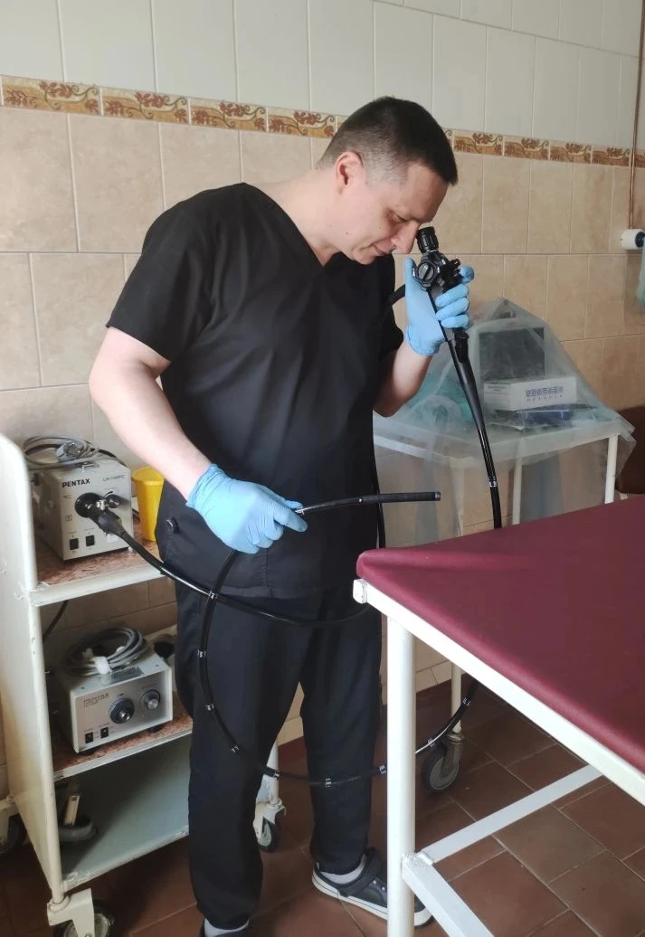 Новое эндоскопическое оборудование

Современный аппарат - фиброколоноскоп - стоимостью 1,149 млн руб