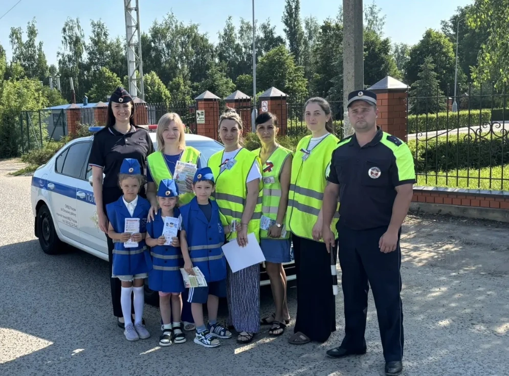 🚔👮‍♀️ В рамках акции «Внимание, дети!» 👮‍♂️🚸С целью предупреждения детского дорожно-транспортног