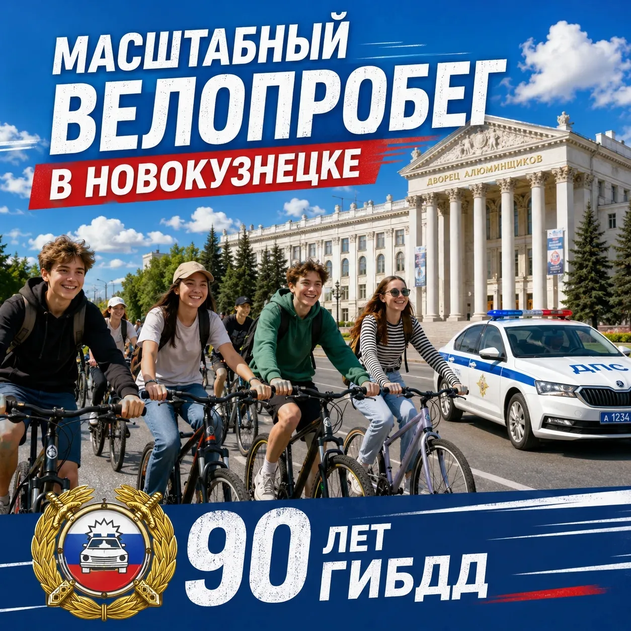 МАСШТАБНЫЙ ВЕЛОПРОБЕГ В НОВОКУЗНЕЦКЕ: ЖДЁМ ИМЕННО ТЕБЯ! 💥🚴‍♀️

Тебе уже есть 14 лет? Ты обожаешь г