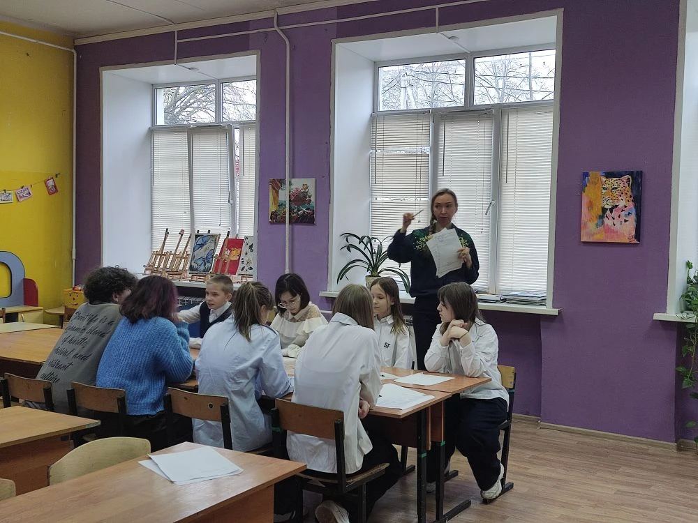 2 апреля ученики 6 "В" класса приняли участие в муниципальном конкурсе "Интернет- территория безопас
