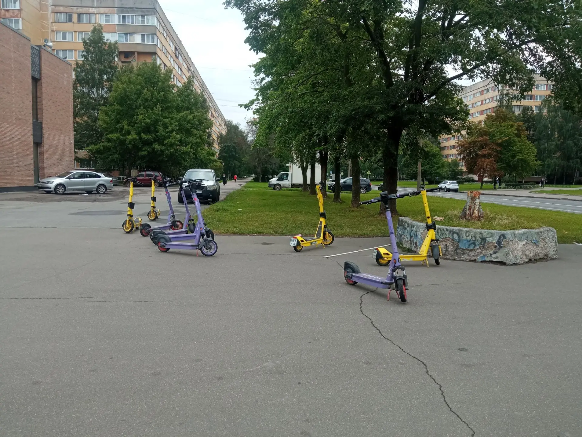 В Петербурге начали тестировать аренду самокатов через «Госуслуги»