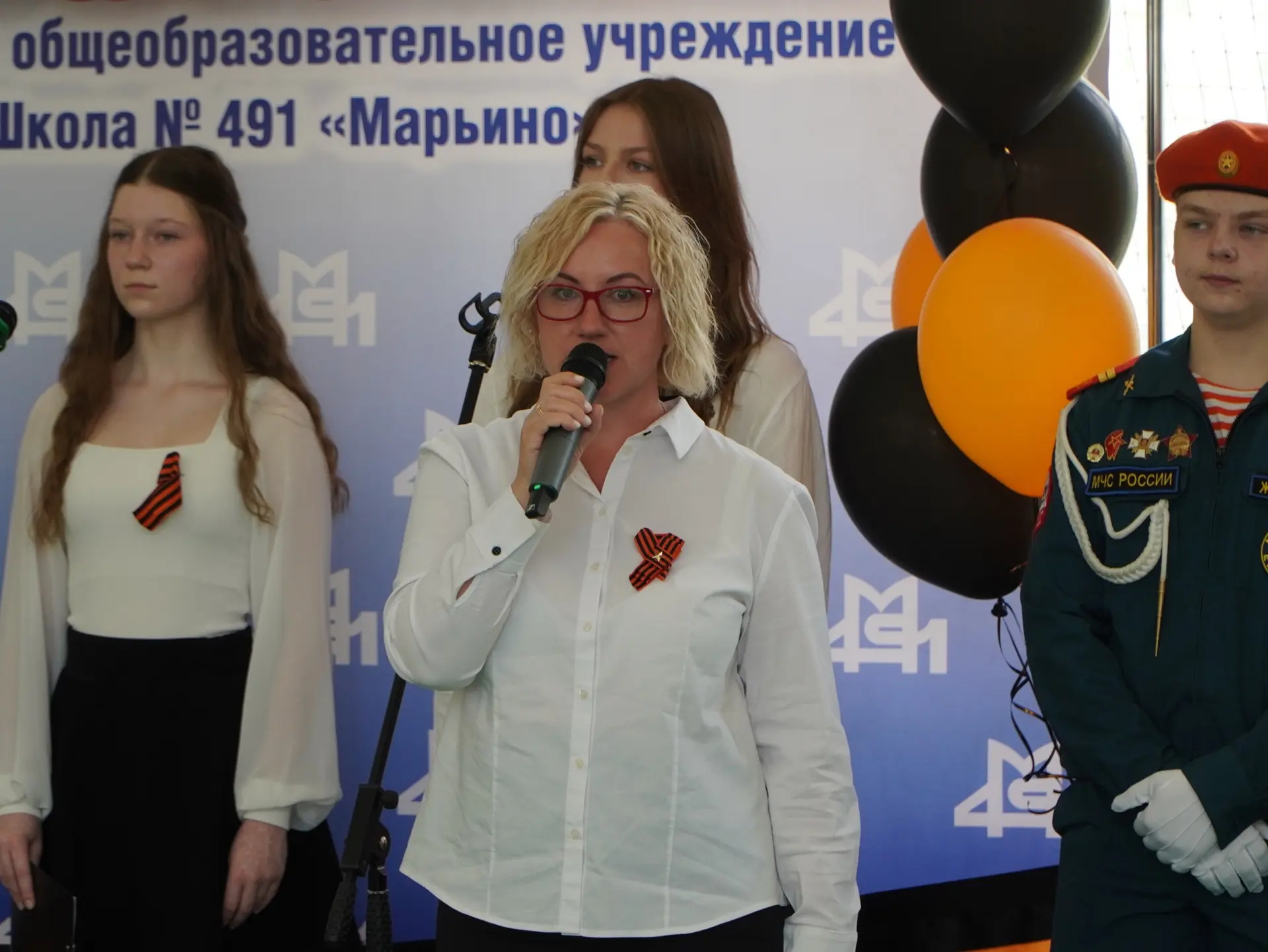 🇷🇺 Торжественные линейки ко Дню Победы  В преддверии великого праздника в нашей школе прошли торжест