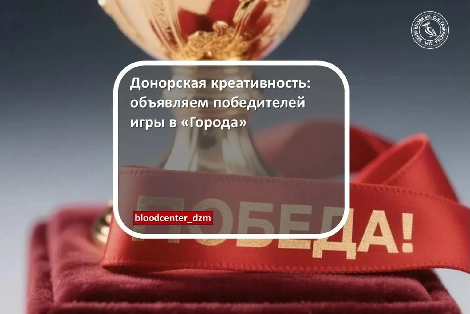 Донорская креативность: объявляем победителей игры в «Города»