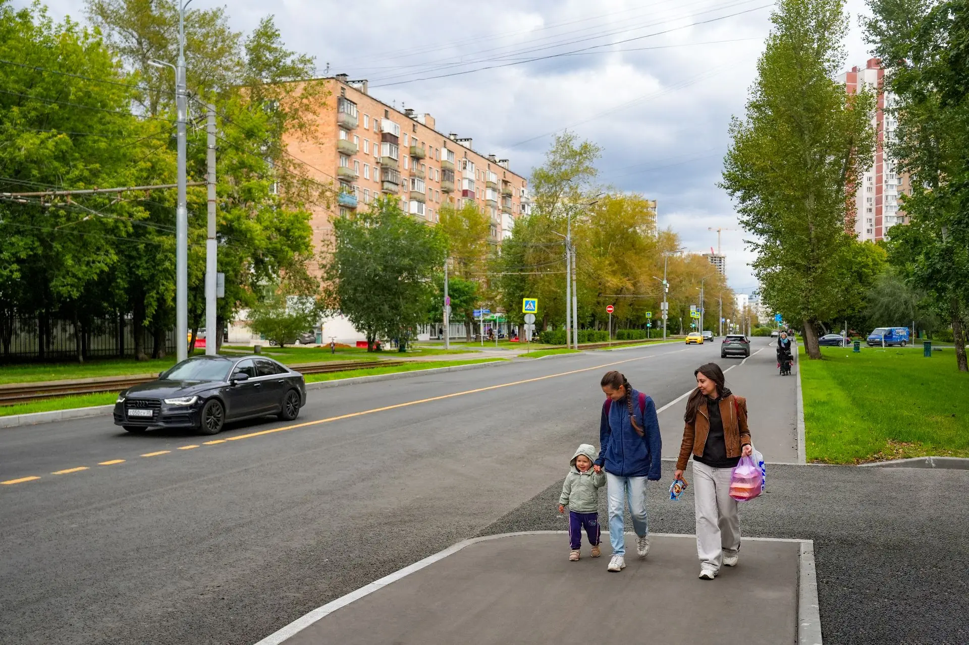 Обновили асфальт на Загородном шоссе в #ЮАО