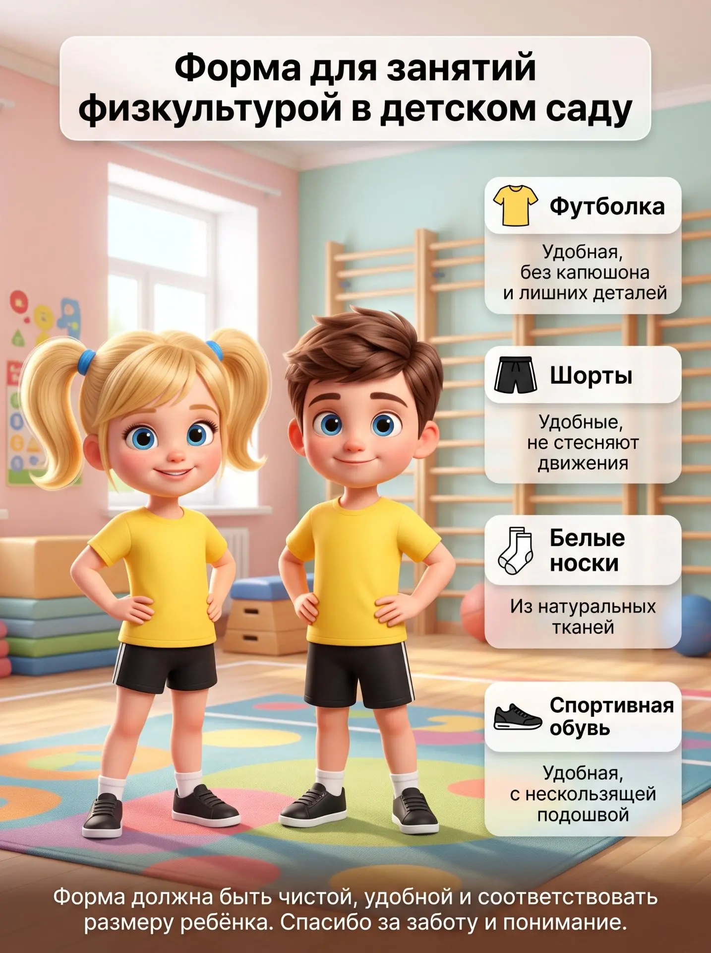 🏃‍♂️ Единая спортивная форма на занятиях: почему это важно?