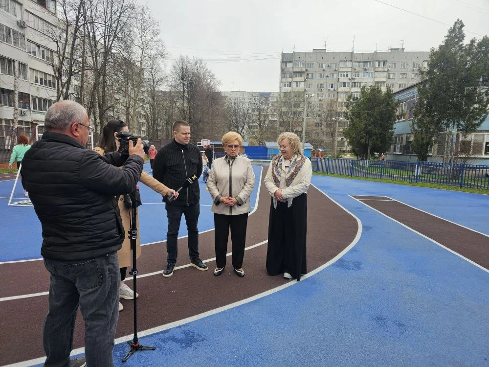 В детском саду № 201 «Планета детства» в Комсомольском завершилось благоустройство терр...