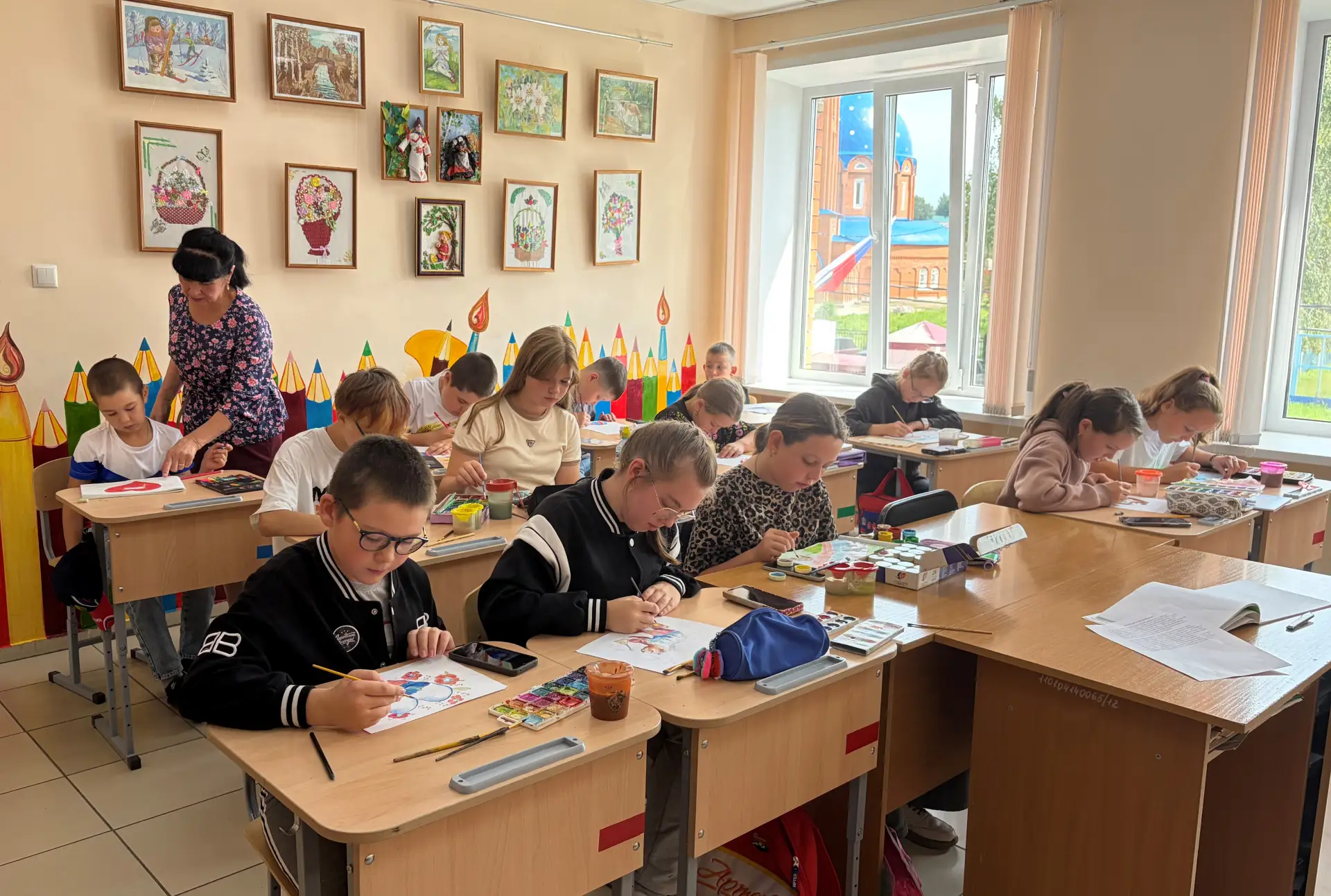 В рамках проекта Главы Республики «Яркое лето Чувашии», в преддверии  Дня государственн...