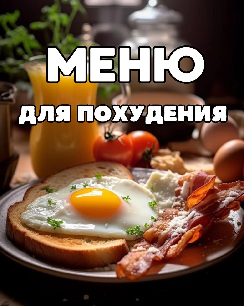 РАЦИОН НА ДЕНЬ — 1400 ккал
