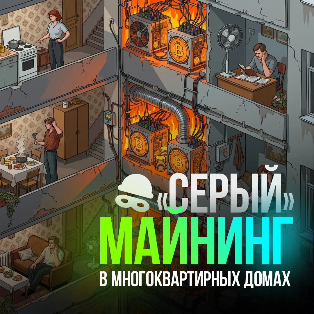 Нелегальная добыча криптовалюты в многоквартирном доме только на первый взгляд кажется ...