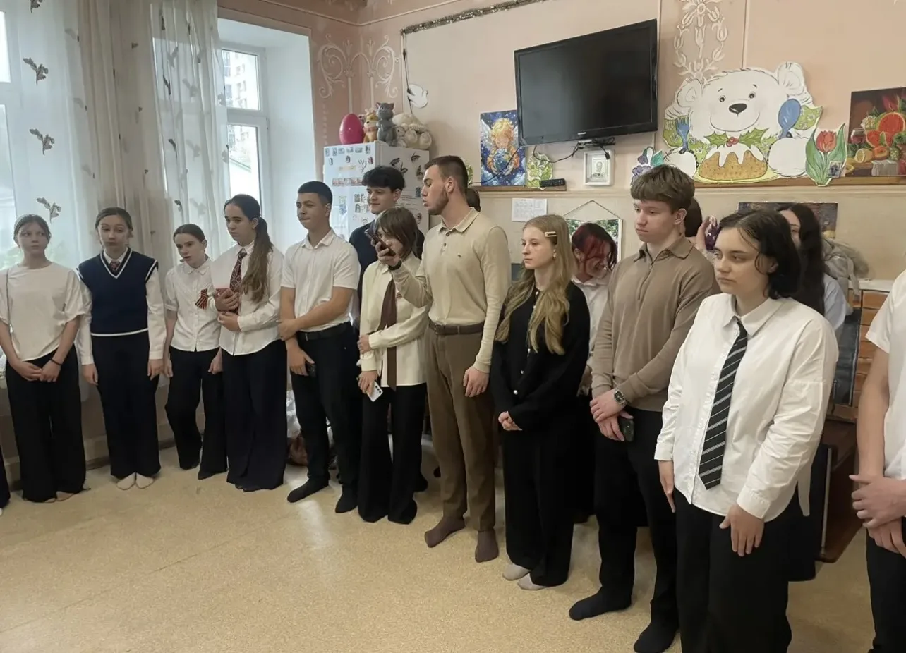4 мая, в дни празднования Светлого Воскресения Господня, учащиеся и участники семейного клуба «Любов