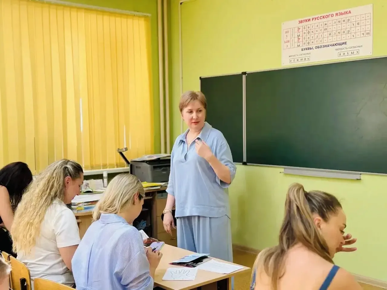 📝6 июля в гимназии прошли родительские собрания для будущих первоклассников