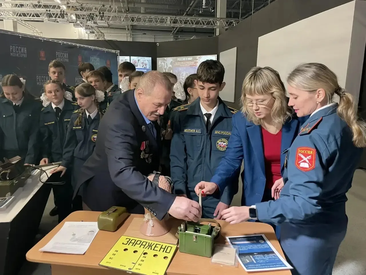 🇷🇺 Кадеты #МОУСШ81 — хранители памяти о героях Чернобыля  26 апреля 2026 года исполнилось 40 лет со 