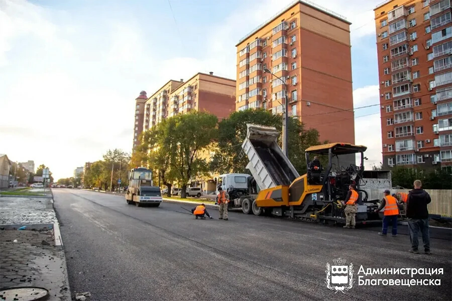 ❗В среду, 30 сентября, в Благовещенске откроют для движения перекресток Октябрьская – Б...