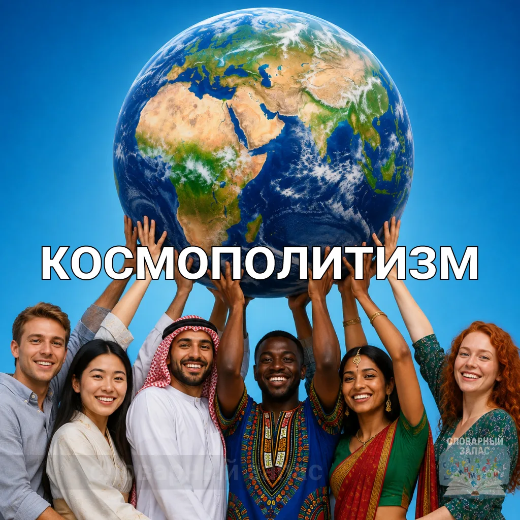 Космополити́зм — это взгляд, согласно которому человек считает себя прежде всего гражда...