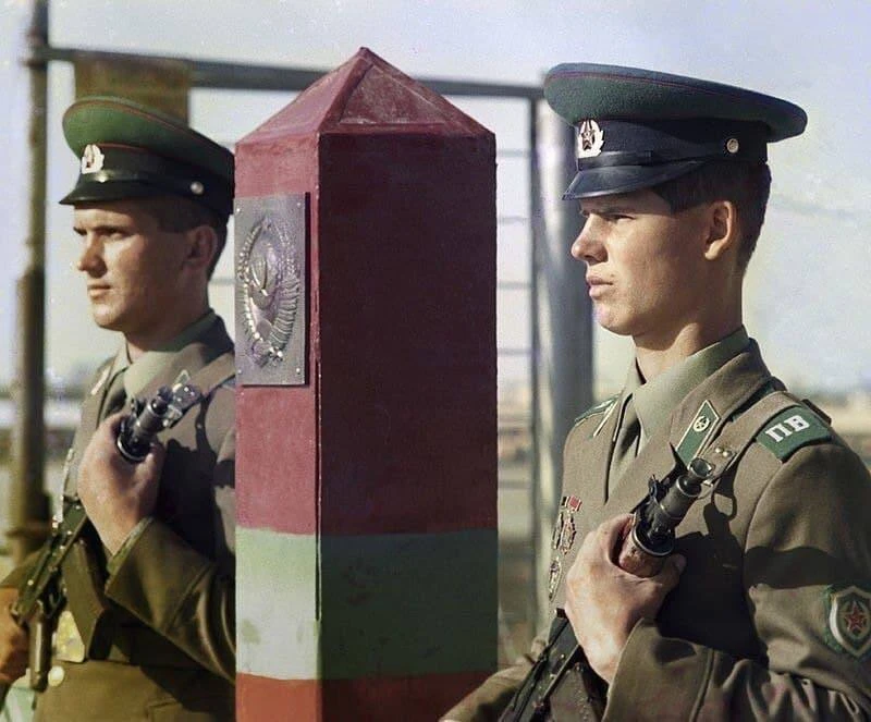 Советскo-афганcкая гpaница, УзССР.1988 г.