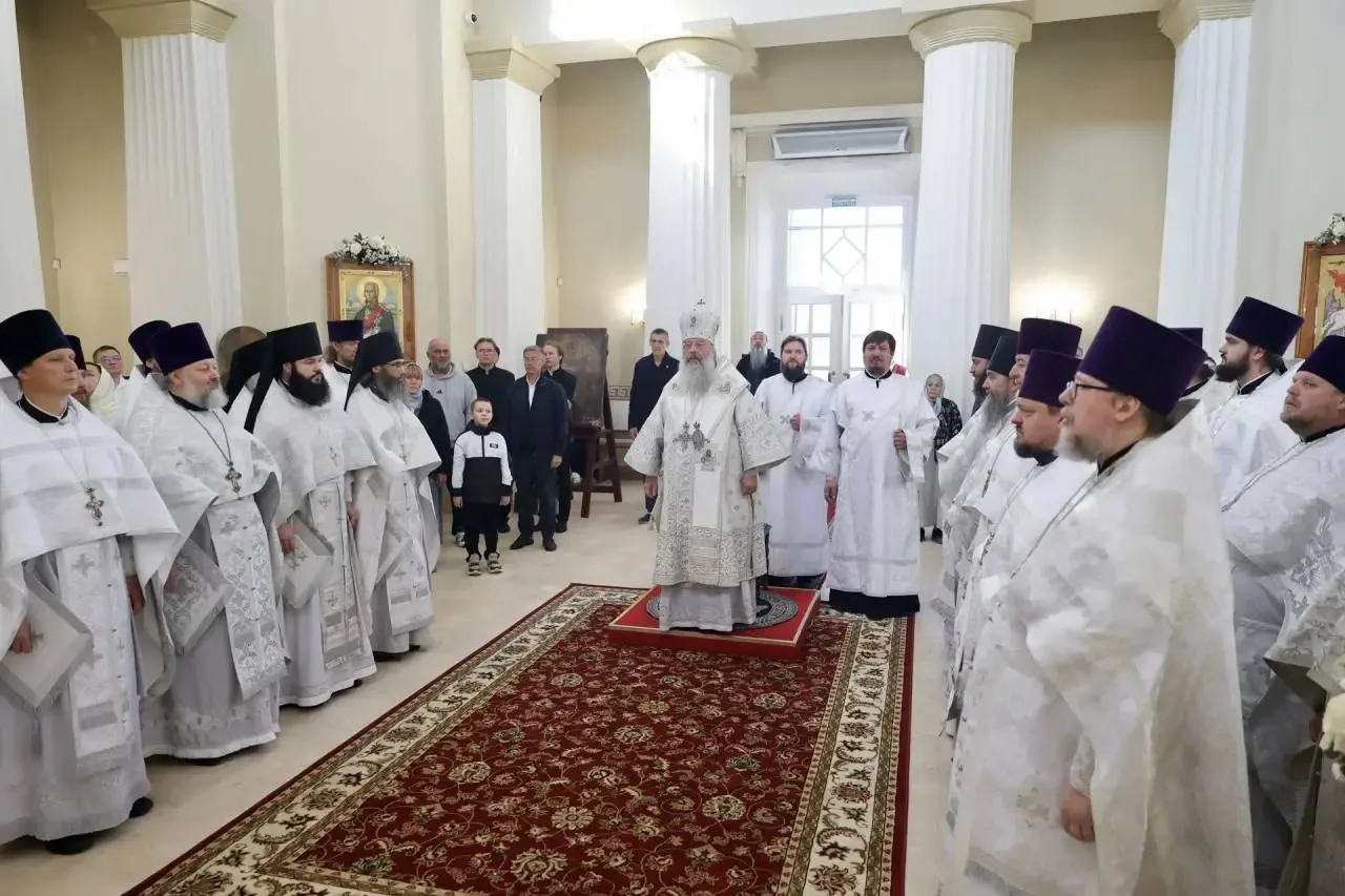 📷 В праздник перенесения из Едессы в Константинополь Нерукотворенного Образа Господа И...