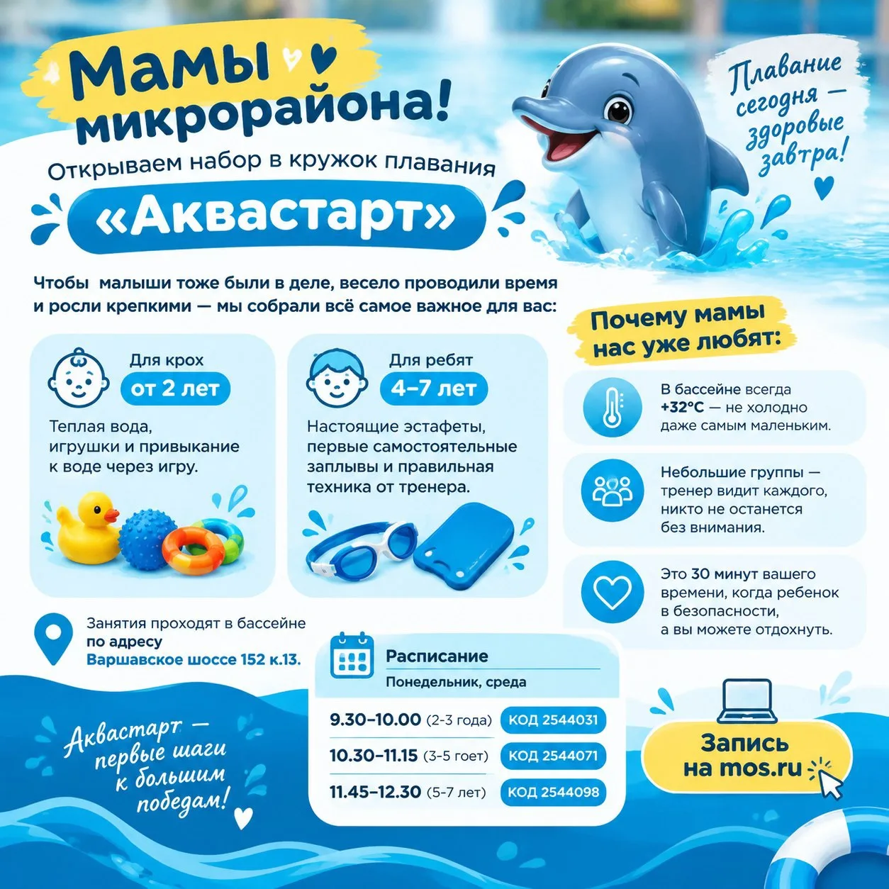 🐬 Мамы микрорайона!
