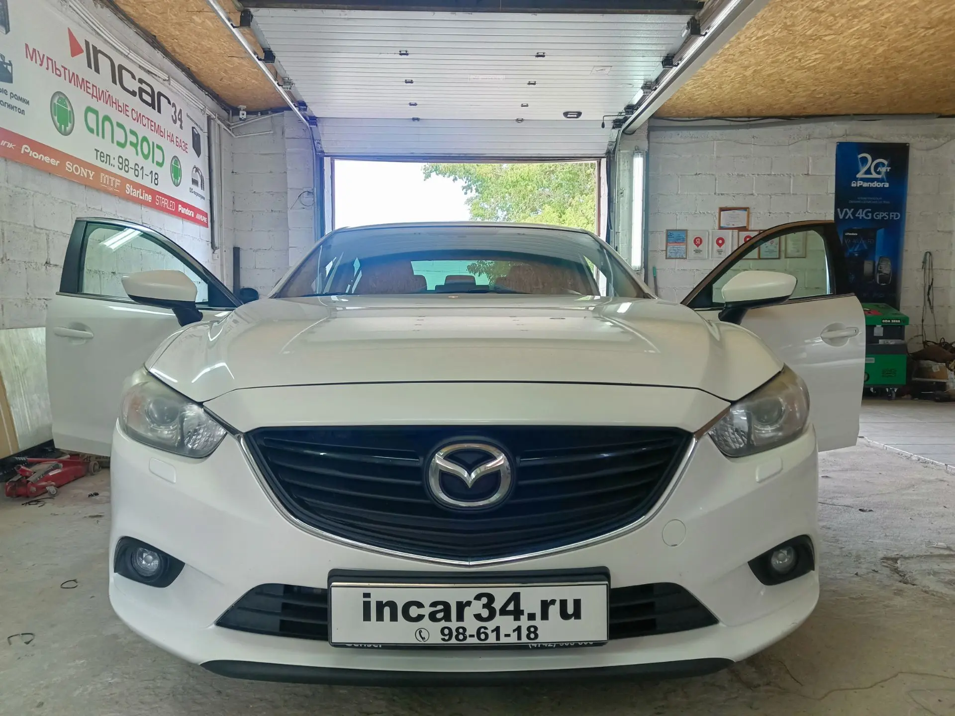Mazda 6 замена магнитолы. 👉https://incar34.ru/products