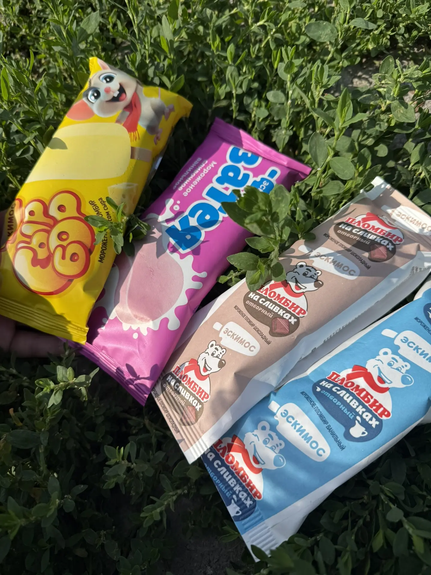 И хочется напомнить про интересную ностальгическую сборку мороженого 😄

Мы так ее и назвали - Родом