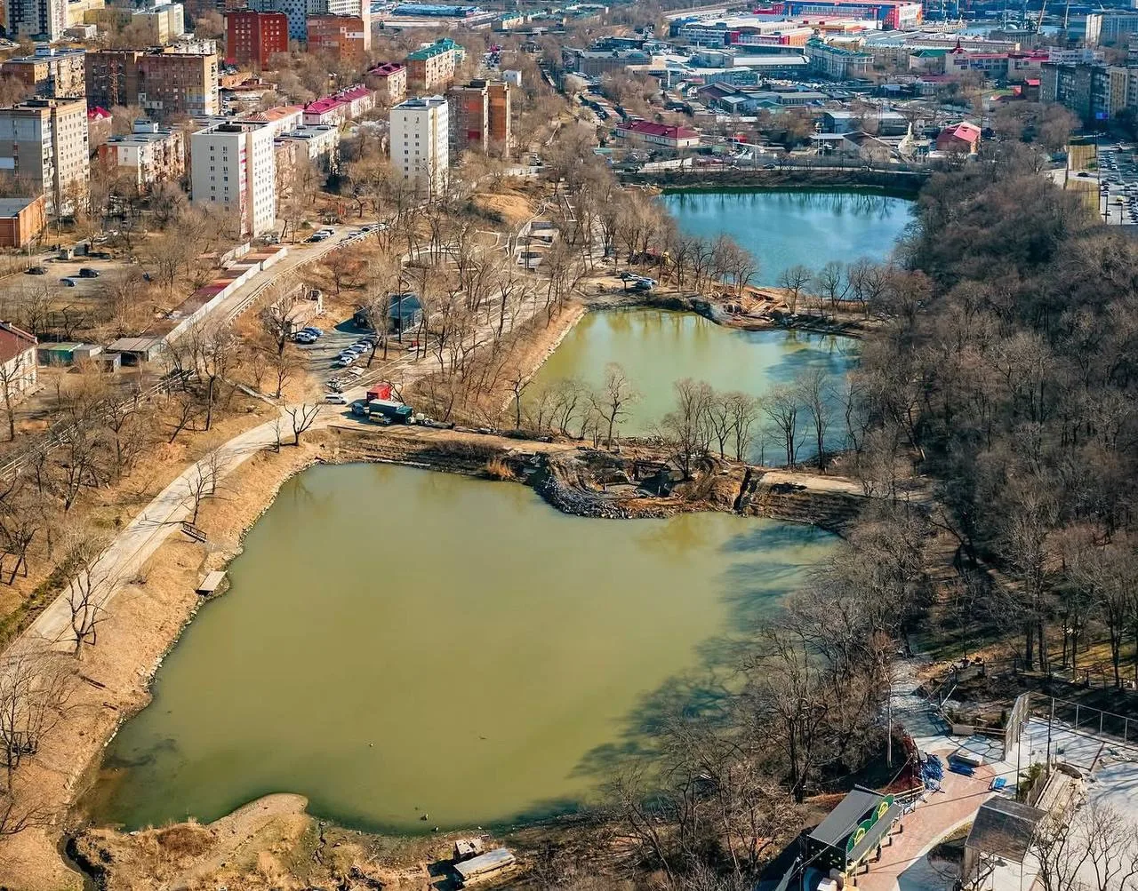 🌊Во Владивостоке расчистят озёра Минного городка и русло Второй речки.

Во Владивостоке планируют р