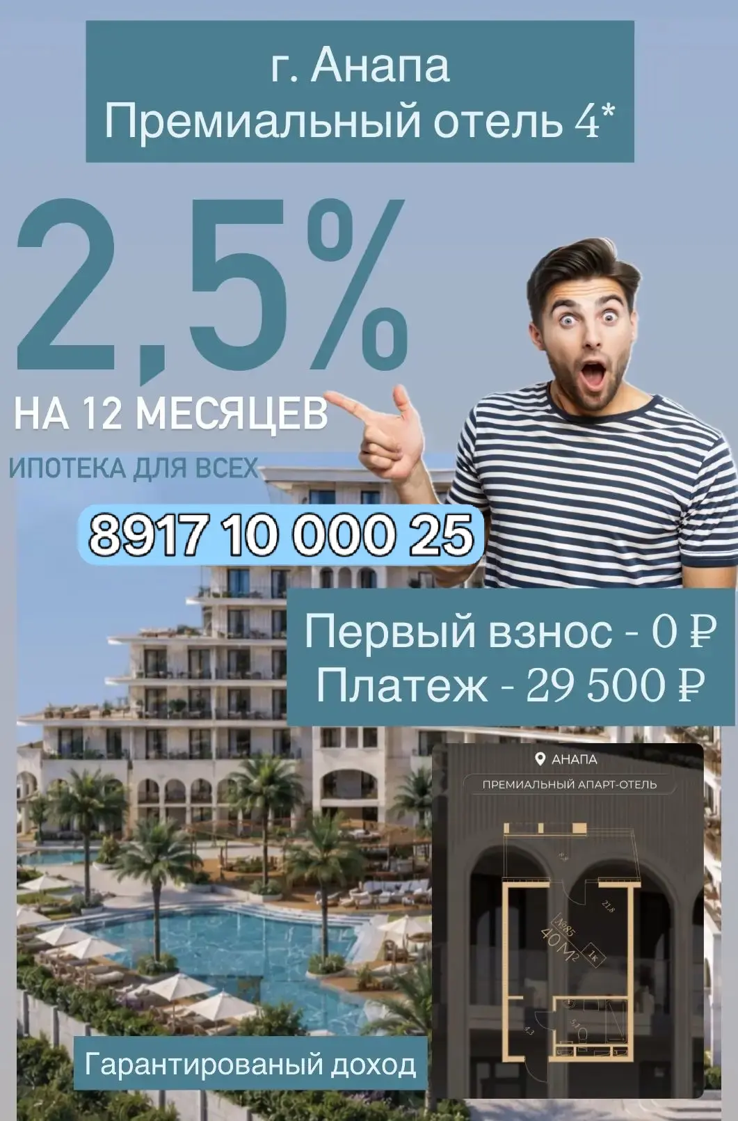 Гранд-бутик у моря🌴Уникальный камерный отель премиум класса 4* для роскошного отдыха!!!