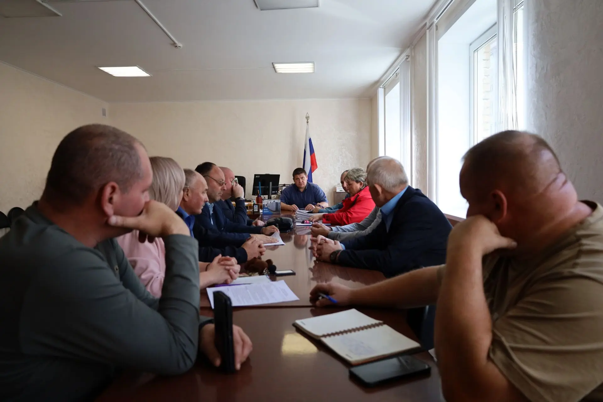 Заседание по вопросам подготовки Сафоновского округа к осенне-зимнему периоду