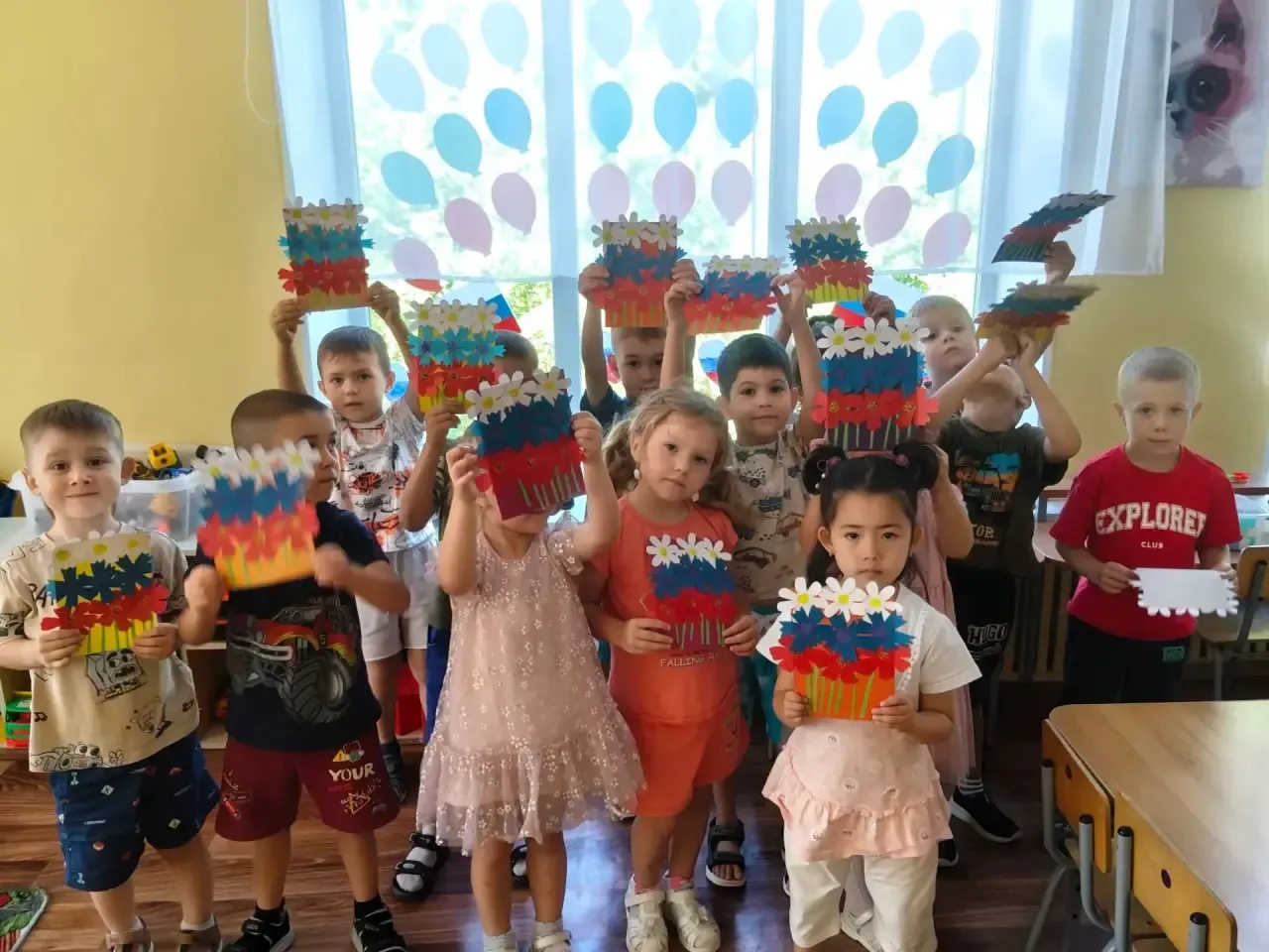 🟦❤️🤍 В преддверии Дня российского флага в нашем детском саду состоялись яркие и запом...