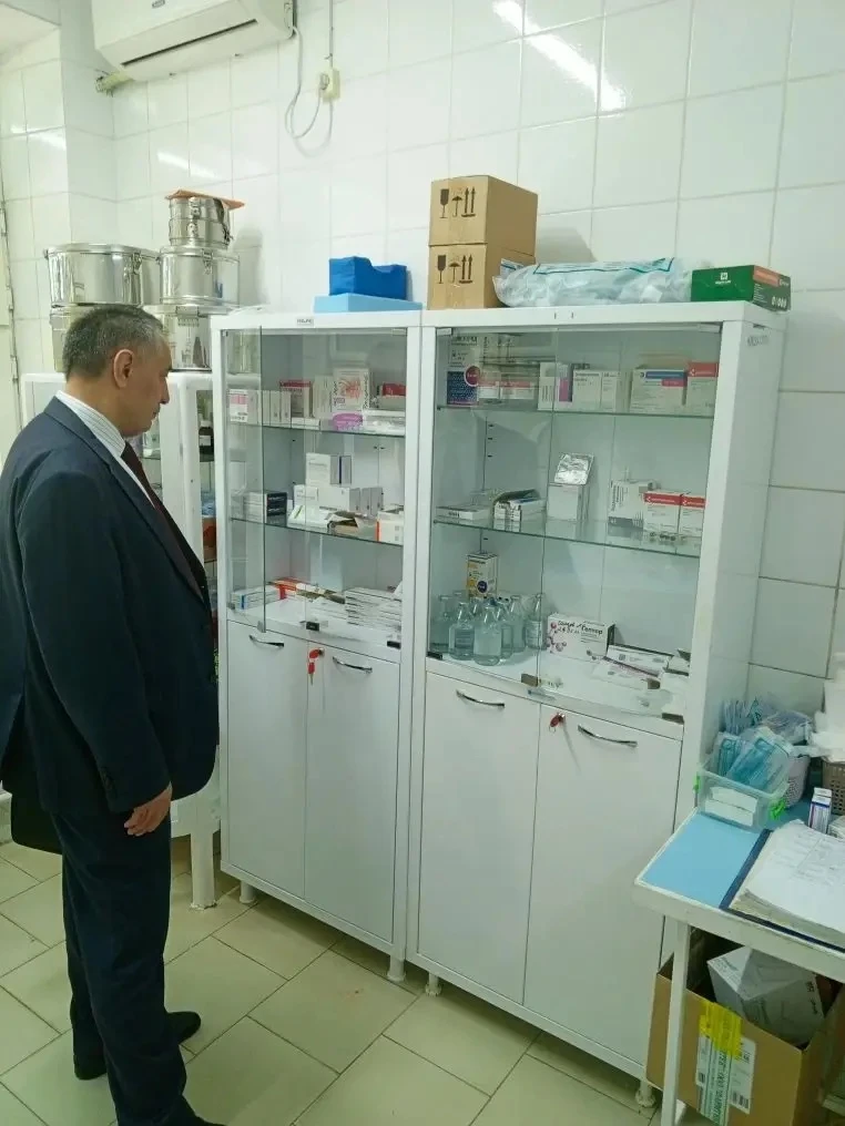 Врио заместителя Председателя Правительства Республики Дагестан Абдурахман Махмудов посетил Кизлярск