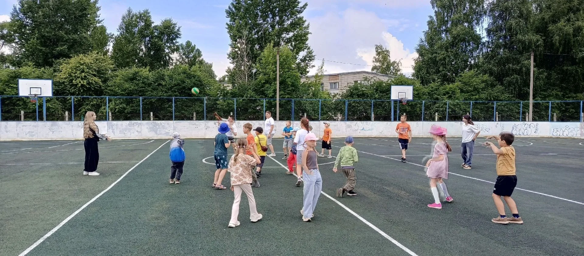☀ В понедельник, в девятый день смены  пришкольного лагеря «Время Первых»,
активисты нашего первично