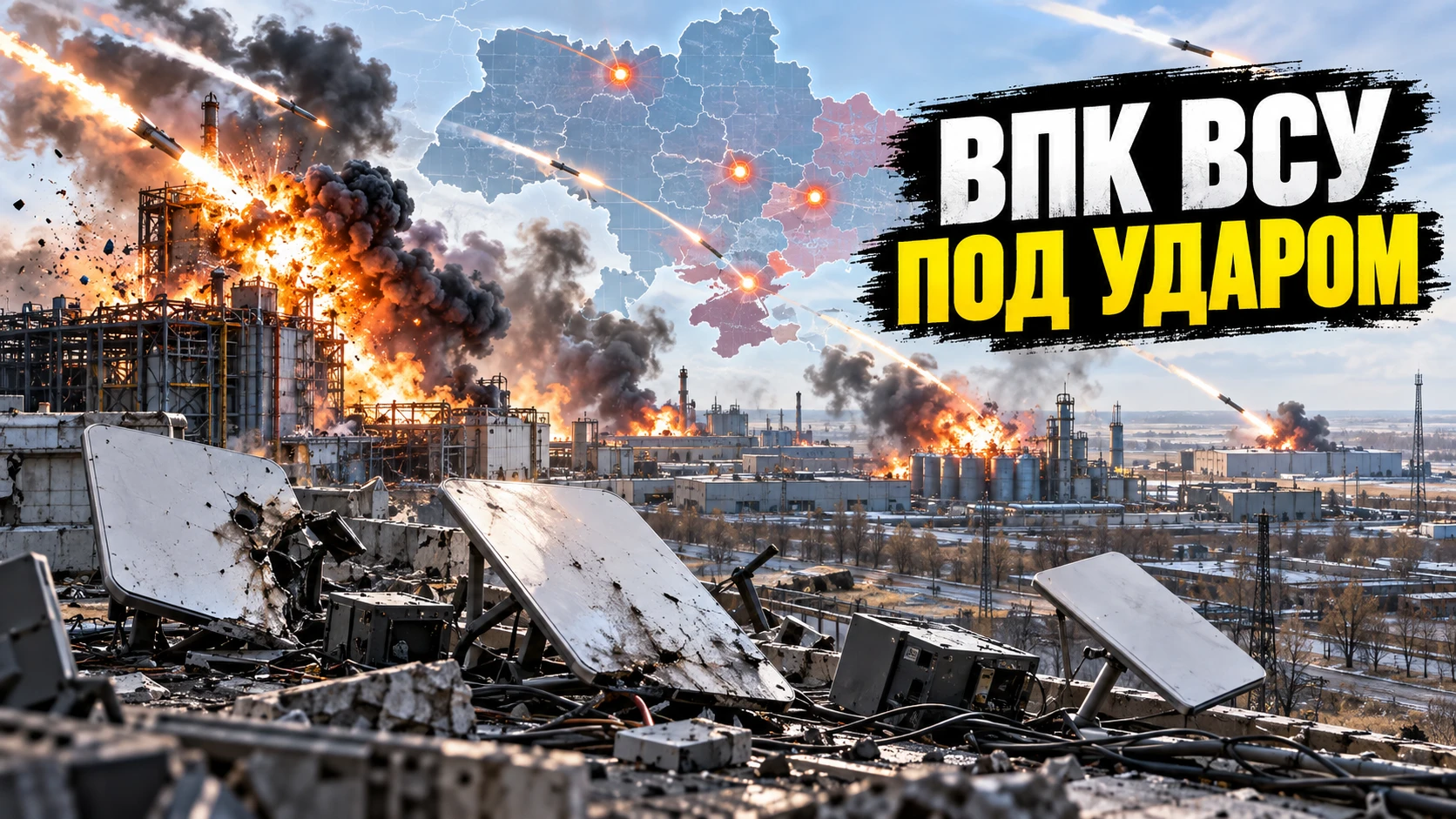 Русская армия поразила объекты ВПК врага на всей территории Украины