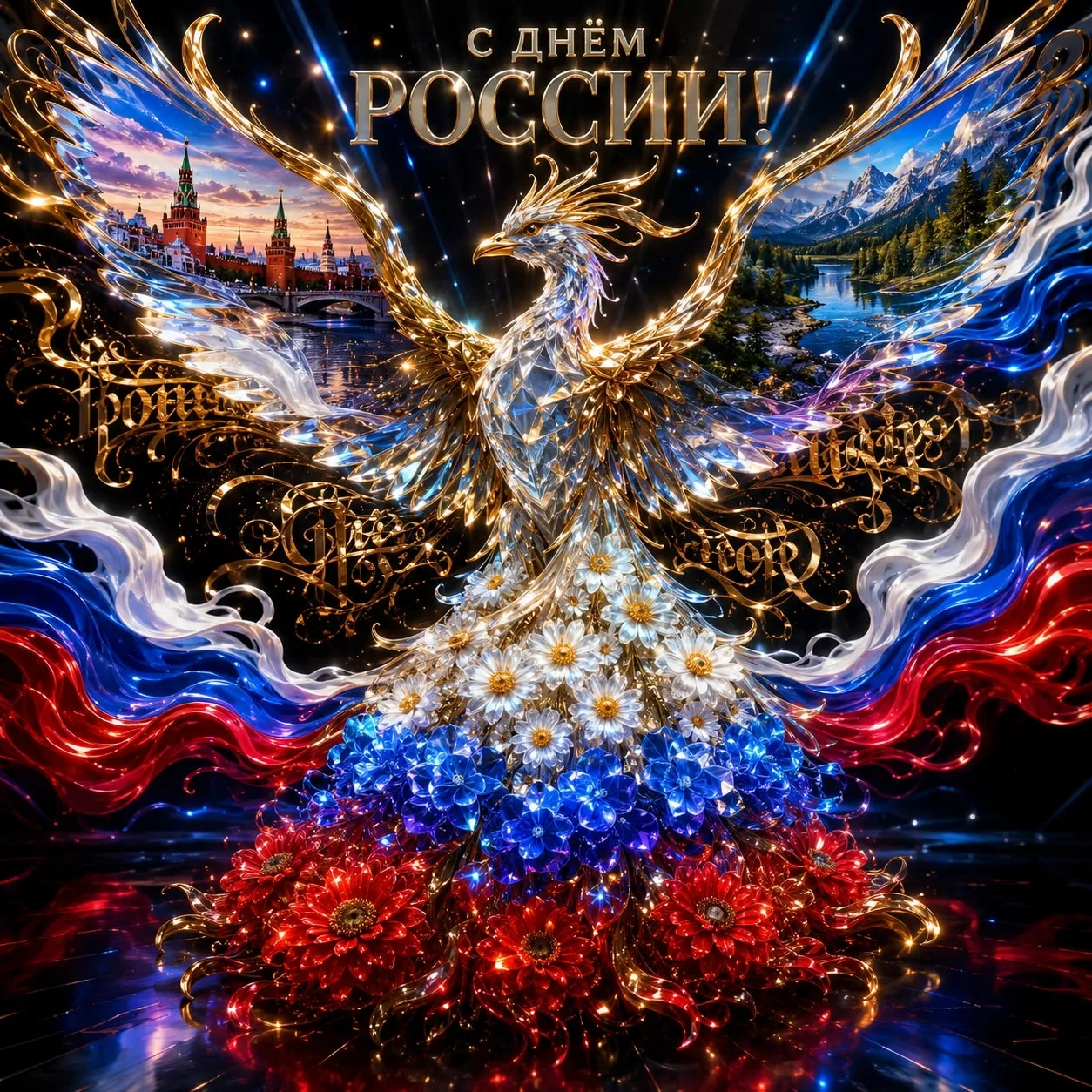 С Днём России!🇷🇺
💯Россия — это не просто территория на карте. Это наш общий дом, где веками переп