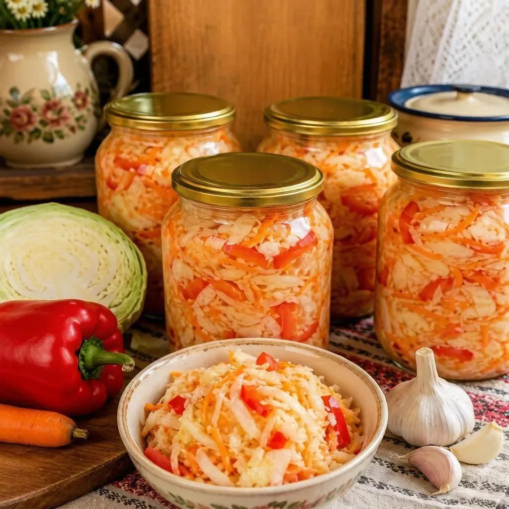 ❤ Уже много лет делаю капусту на зиму по этому рецепту и никогда не променяю его ни на ...