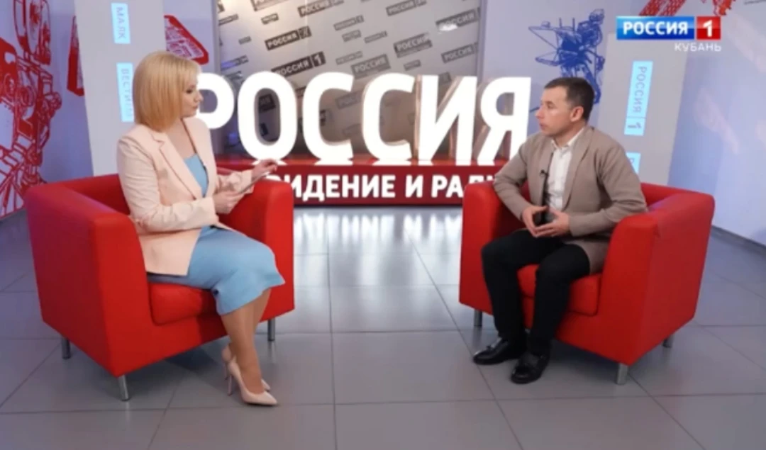 В эфире телеканала "ГТРК Кубань" вышло большое интервью с заместителем руководителя гос...