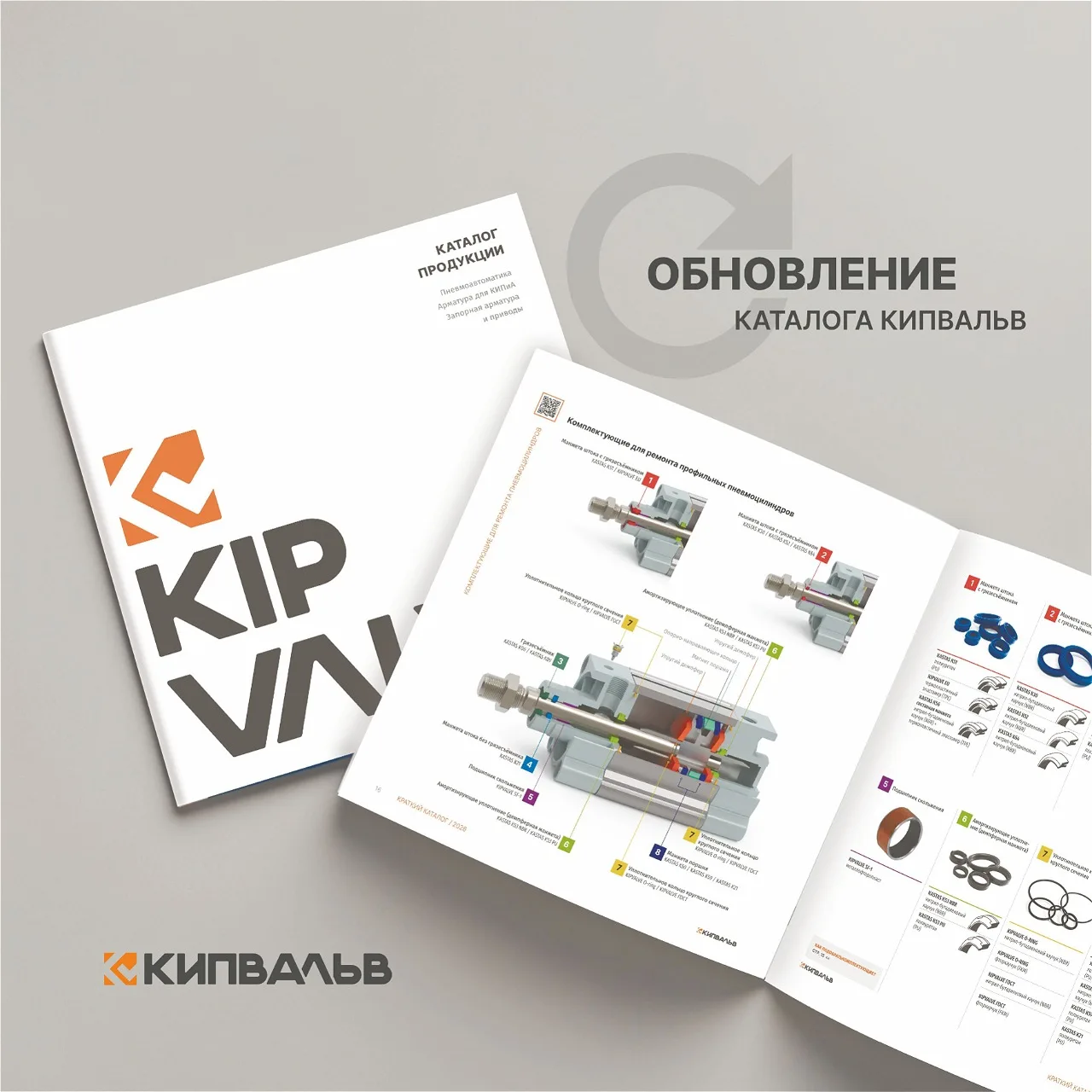 Обновление краткого ассортиментного каталога KIPVALVE