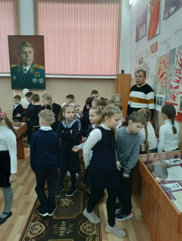 В рамках военно-патриотического месячника, на этой неделе Музей Маршала А.М. Василевского впервые по