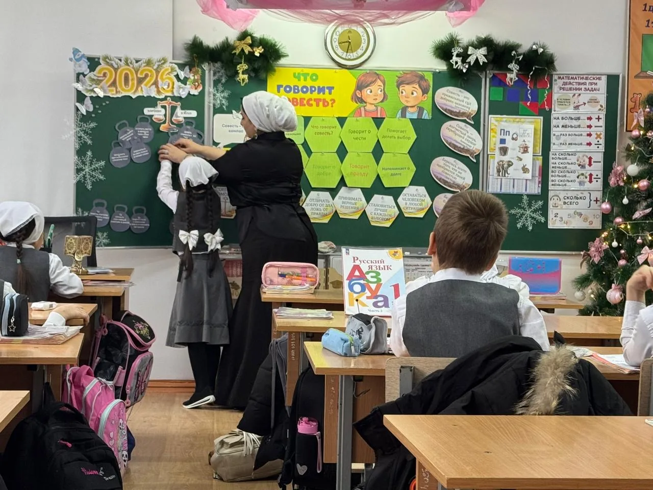 В  рамках цикла внеурочных занятий  «Разговоры о важном» в МБОУ «СОШ № 47» г. Грозного состоялось за