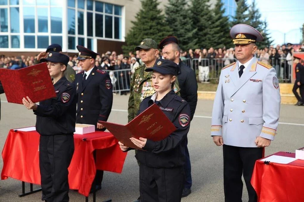 🎓 В Ставропольском филиале МВД России Присягу приняли 97 первокурсников