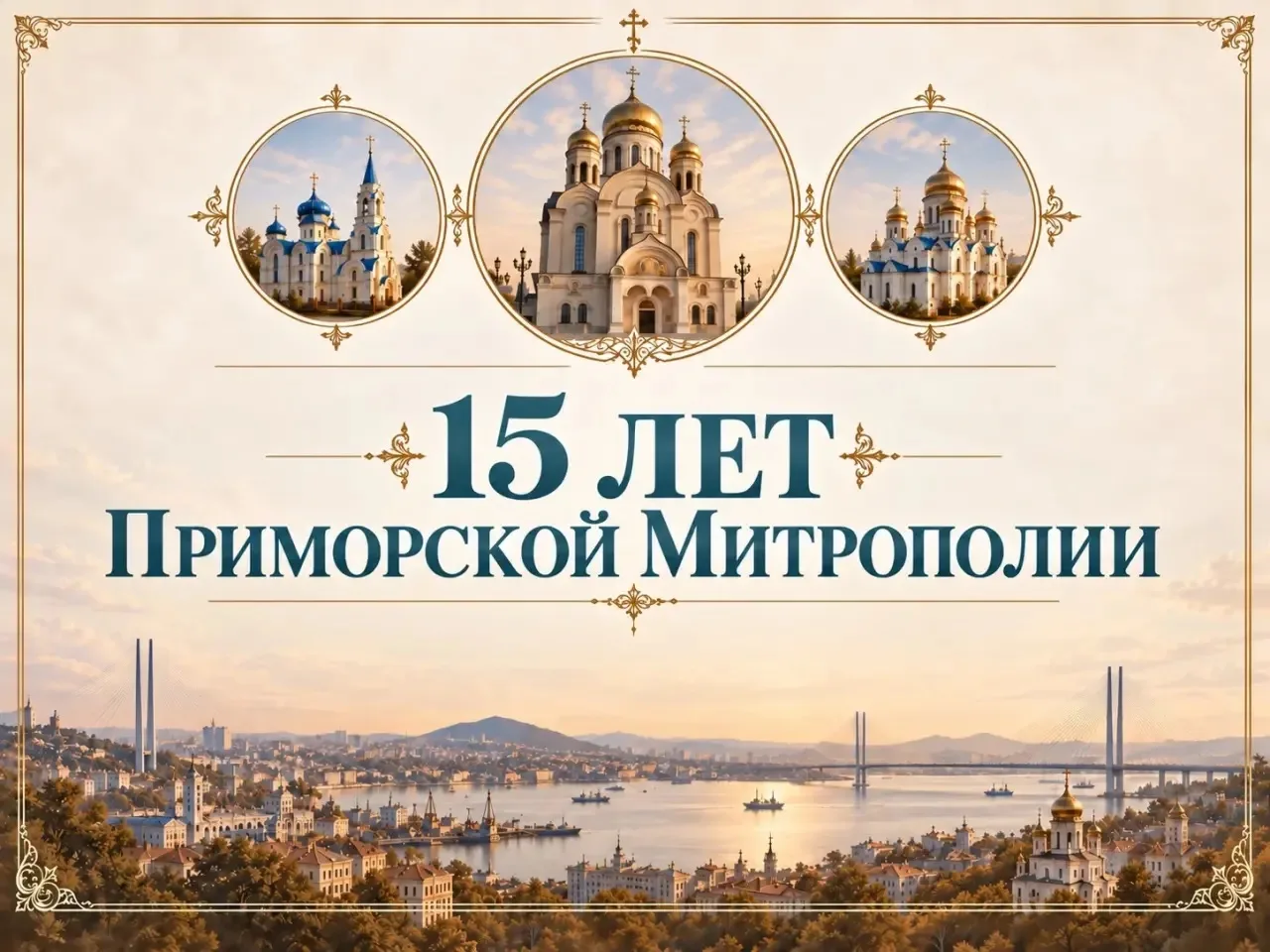 Приморская митрополия отметит свое 15-летие торжественными богослужениями
