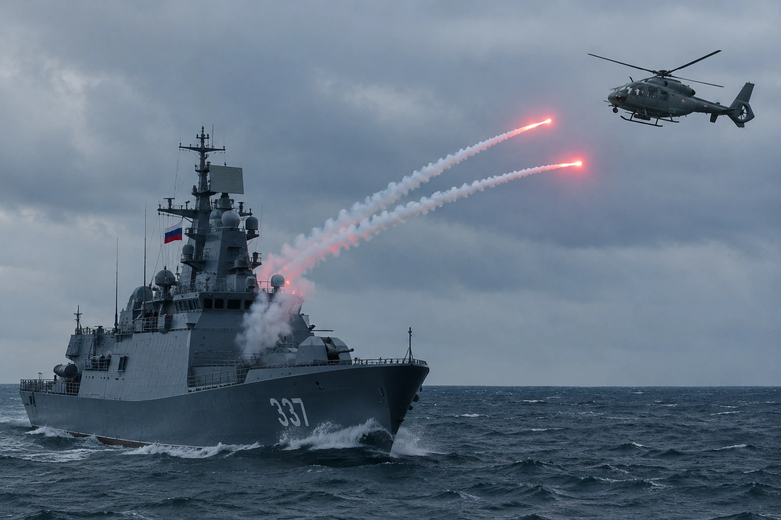🇷🇺🇩🇰🇩🇪 Ситуация вокруг ракет, пущенных по датскому вертолету командой нашего корв...