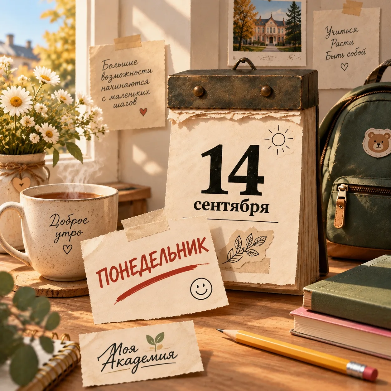 ☀️ Доброе утро! Понедельник!