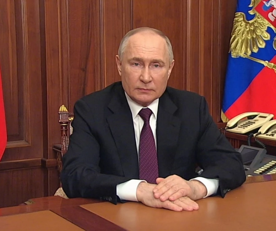 Владимир Путин сегодня выступит с обращением к россиянам