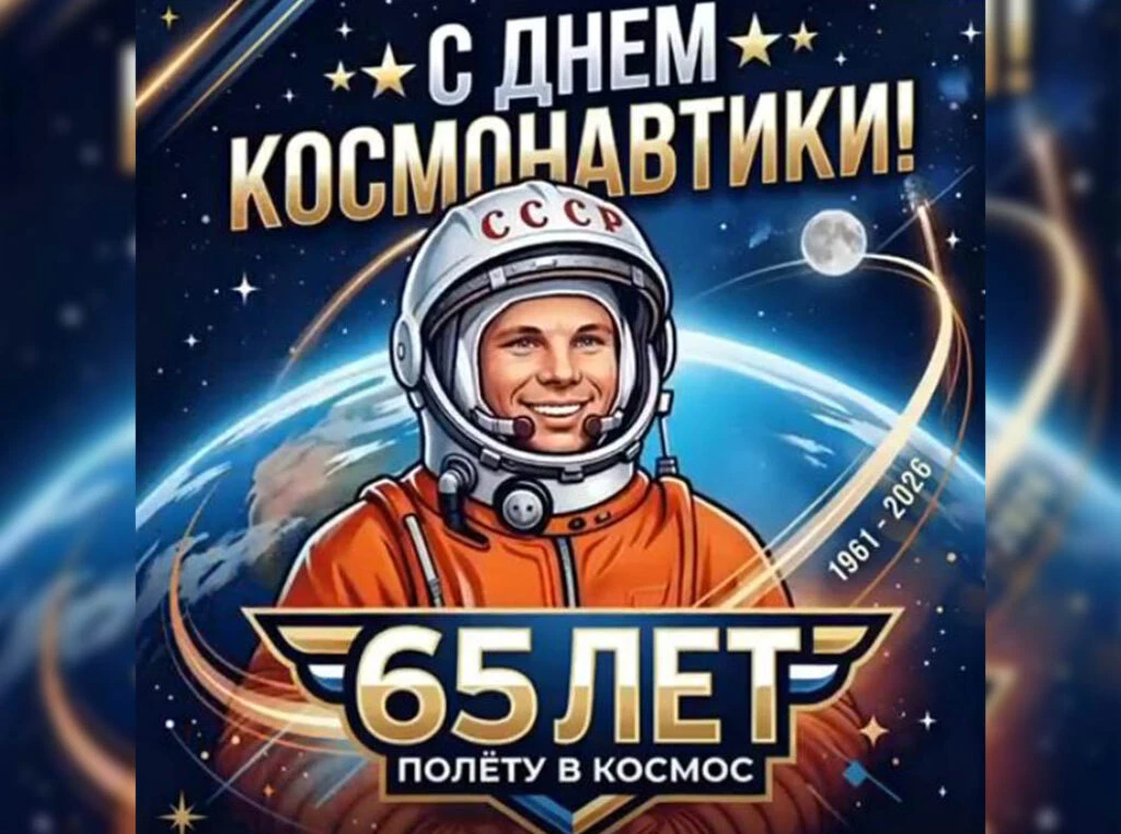 12 апреля 2026 года отмечается знаменательная дата — 65 лет со дня первого полёта человека в космос.