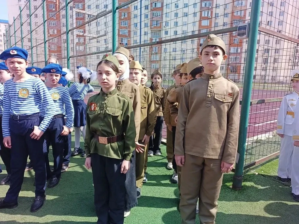 Учащиеся нашей школы (младшая категория) приняли участие в военно-патриотической игре «Зарница 2.0»,